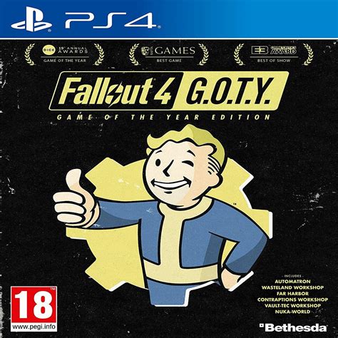 Оригінальний Fallout 4 Goty англійська версія Ps4 від відповідальної компанії Good Game