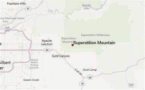 Superstition Mountain Mountain Information