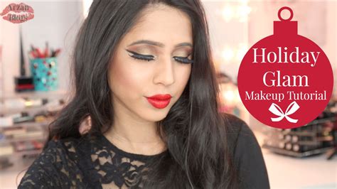 Holiday Glam Makeup Tutorial Collab With Anoushka Youtube