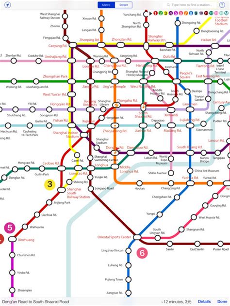 Interactive subway map, best route and price calculator. Explore Shanghai Metro map on the App Store