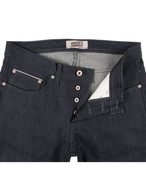 Naked Famous Weird Guy Indigo Selvedge Boutique Archive