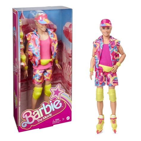Poupée Barbie Le Film Ken Roller Mattel King Jouet Barbie Et Poupées Mannequin Mattel