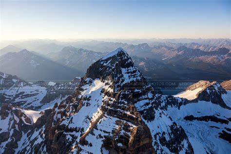 Aerial Photo Mount Assiniboine