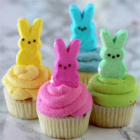 Peeps Cupcakes Easy Easter Cupcakes Easter Dessert Recipes