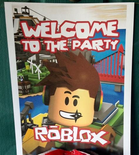 Siempre hay un juego divertido para ti. Cumpleaños De Roblox Para Niñas / Girl Roblox Invitation ...