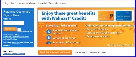 Bank when you want, where you want. Walmart Credit Card Login & Walmart Credit Card Online Payment