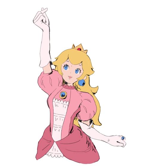 Jors Princess Peach Mario Series Nintendo Super Mario Bros 1 Absurdres Highres 1girl
