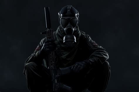 2560x1700 Resolution Gas Mask Soldier Tom Clancys Ghost Recon