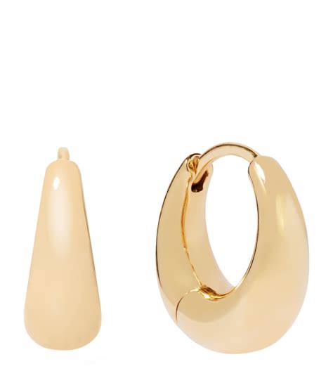 Annoushka Yellow Gold Huggies Hoop Earrings Harrods Uk