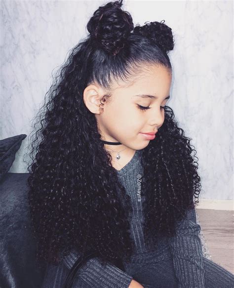 Pin By Hair Gallery Usa 8 Corp On Curly Hair Goals Mixed Curly Hair Mixed Girl Hairstyles