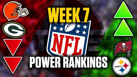 The Official 2020 Nfl Power Rankings Week 7 Edition Tps Youtube