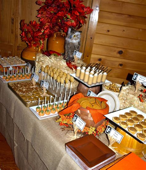 Fall Dessert Table Fall Party Food Fall Harvest Party Fall Party Themes Autumn Harvest