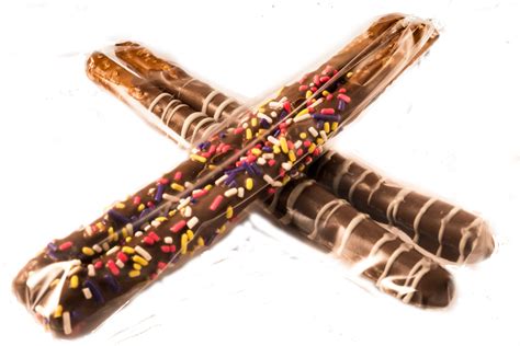 Chocolate Dipped Pretzel Rods 2 Pack The Sweet Tooth Baltimore Md