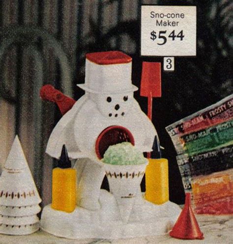 Frosty Sno Man Sno Cone Machine A Toy From My Christmas Past Sno