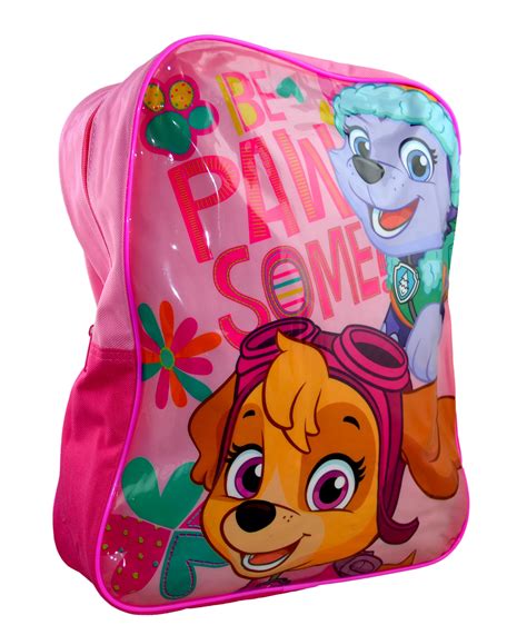 Paw Patrol ‘skye Arch School Bag Rucksack Backpack Bubblebedding