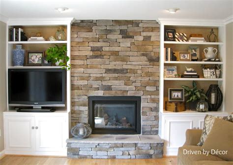 Stone Fireplace Pictures Built Ins