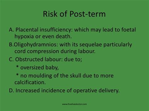 Post Term Pregnancy
