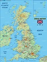 Map of Great Britain (United Kingdom) - Map in the Atlas of the World ...
