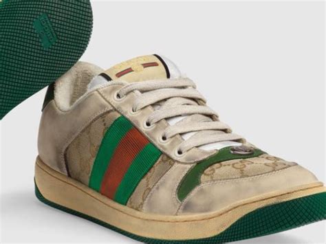 Gucci Sneakers Italian Designer Is Selling Dirty Shoes The Courier Mail