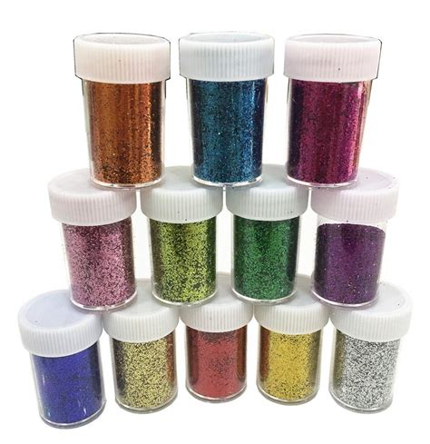 Glitter Powder Pack Of 12 Daily Needs Stationery