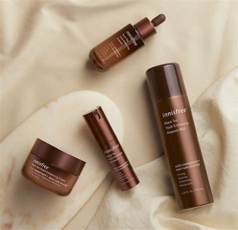 Innisfree Introduces Black Tea Youth Enhancing Line For Anti Ageing