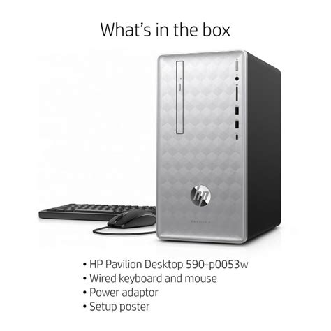 Same Day Delivery New Model 9th Gen Hp 590 P0053w Pavilion I5 9400 6