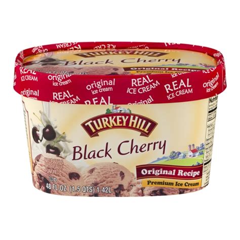 Save On Turkey Hill Original Recipe Premium Ice Cream Black Cherry