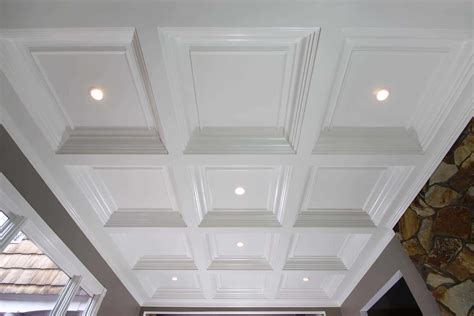 Coffered ceilings look wonderful in any room they are installed in. Coffered Ceiling Systems | Easy Coffered Ceiling in a Day
