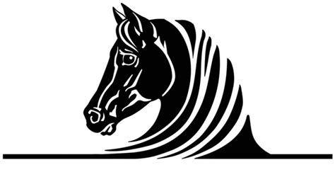 Horse Logo Template Vector Illustration Stallion Pony Equine Vector