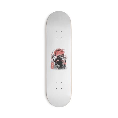 Nezuko Watercolor Skateboard Deck Only Dandingerozs Artist Shop