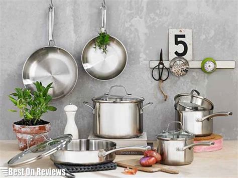 cookware steel stainless induction cooking pan under piece calphalon sets macy cook shipped regularly hip2save copper macys