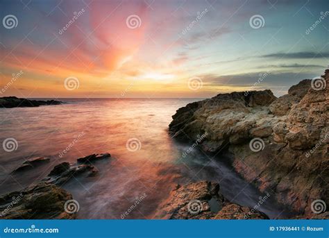 Beautiful Seascape Stock Image Image Of Background 17936441