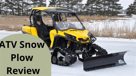 Best Atv Snow Plow Reviews Complete Buyers Guide A Review Geek