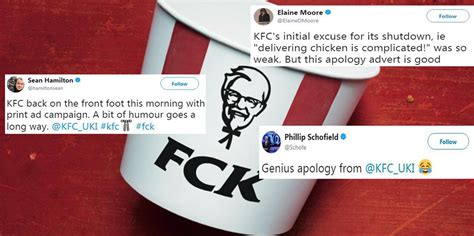 Everyone Just Forgave Kfc After It Published An Expert Apology Over Its