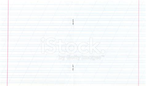 Notebook Narrow Lined Double Page Spread Stock Photo Royalty Free