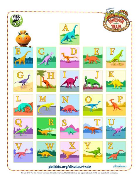 Pin On Dinosaur Train Printables