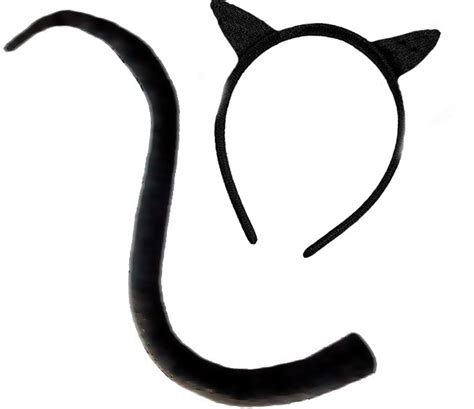 Vinyl Cat Ears And Tail Fantasiawear