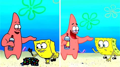 spongebob invisible spray vs learning with pibby animation youtube