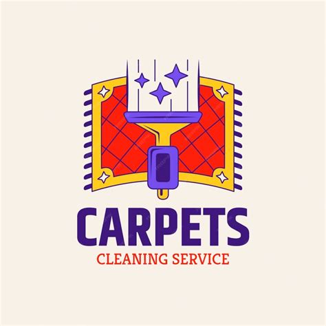 Free Vector Carpet Cleaning Logo Design Template