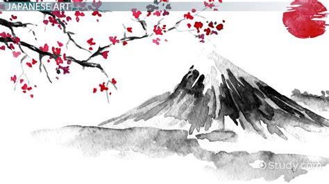 Japanese Art Style Types And Paintings Lesson