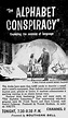 The Alphabet Conspiracy (1959) - DVD PLANET STORE