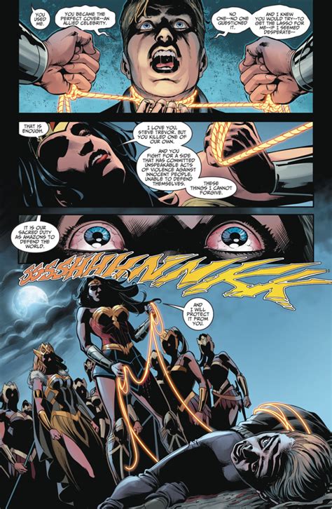 Wonder Woman Kills Steve Trevor Injustice Ii Comicnewbies