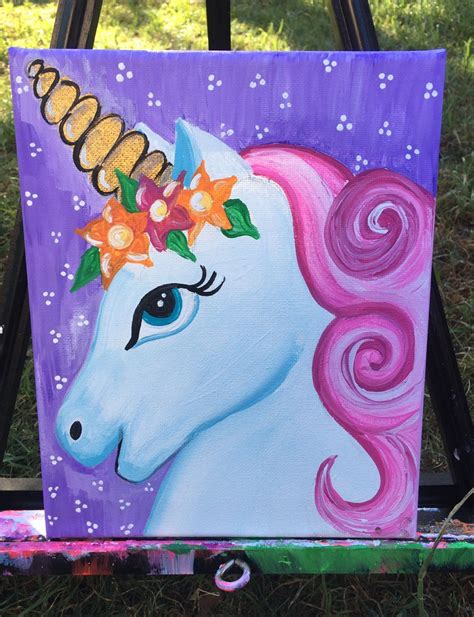 Unicorn Paint Party Download Bella The Unicorn Unicorn Painting