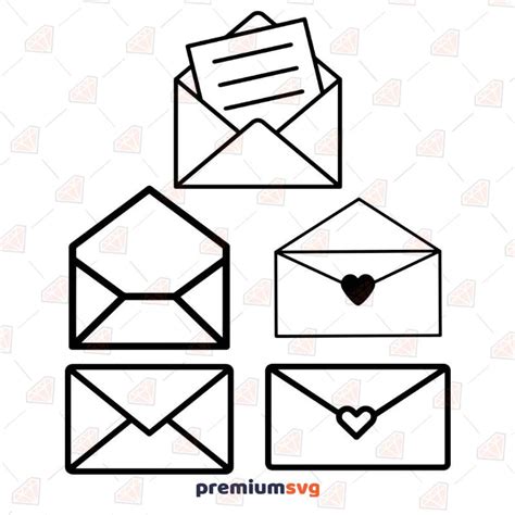 Envelope SVG Design File PremiumSVG