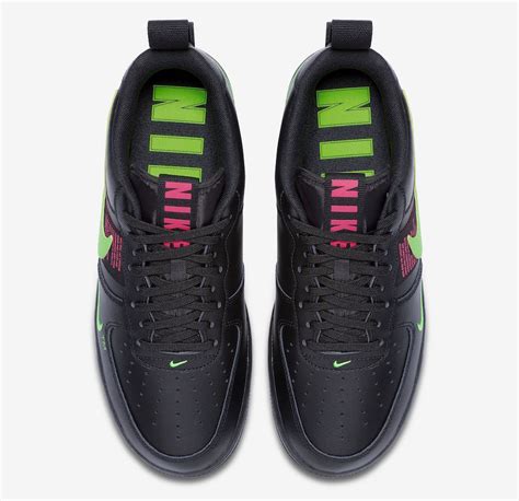 Nike Air Force 1 Lv8 Ul Black Hyper Pink Scream Green Cq4611 001