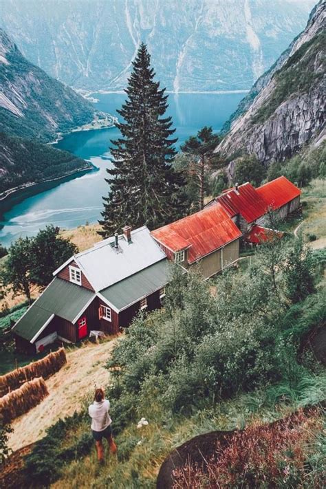 Kjeasen Mountain Farm Travel Photos Norway Travel Beautiful Places
