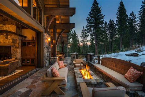 Lodge Style Home Blends Rustic Contemporary In Martis Camp