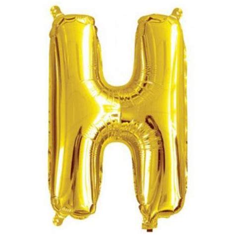 Gold Foil Letter Balloons H The Party Room Nz