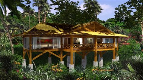 Jungle Houses On Stilts Plans Modern Stilt House Homes On