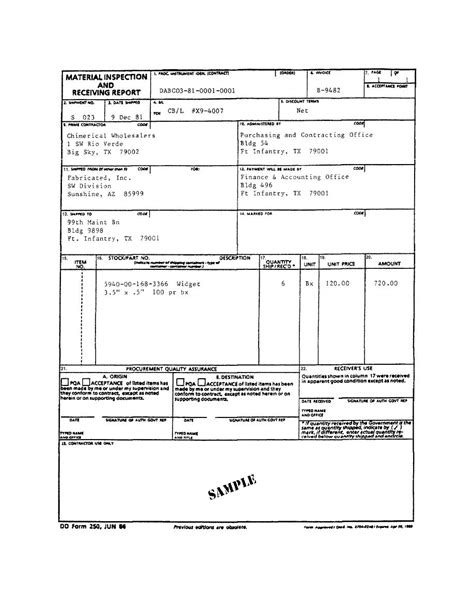 Dd250c Form Fillable Printable Forms Free Online